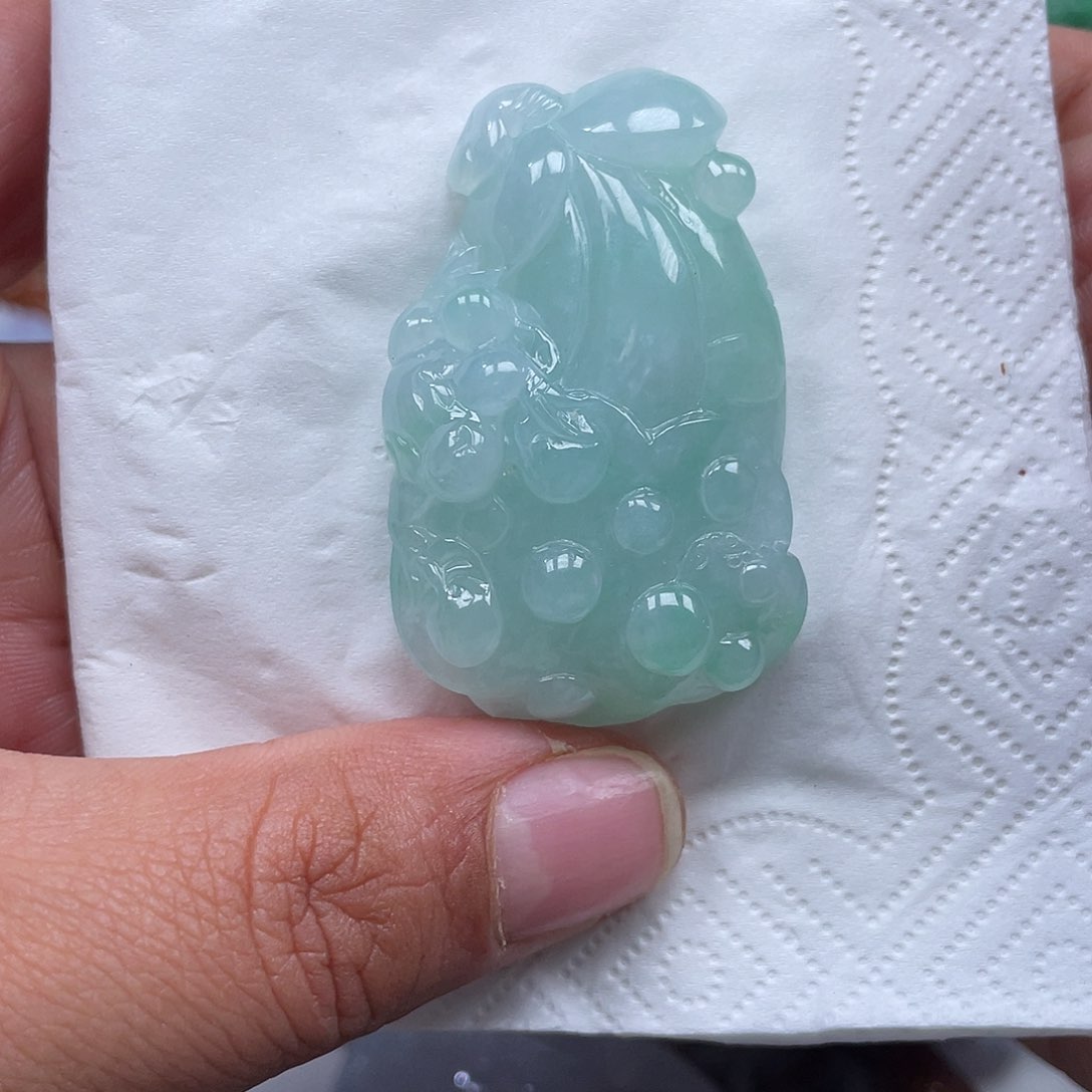 颈饰未镶嵌翡翠翡玉缘翡翠