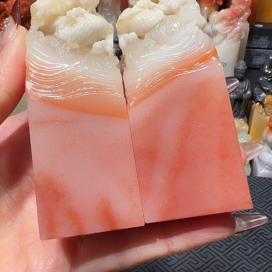 寿山石赖****米寿山石批发