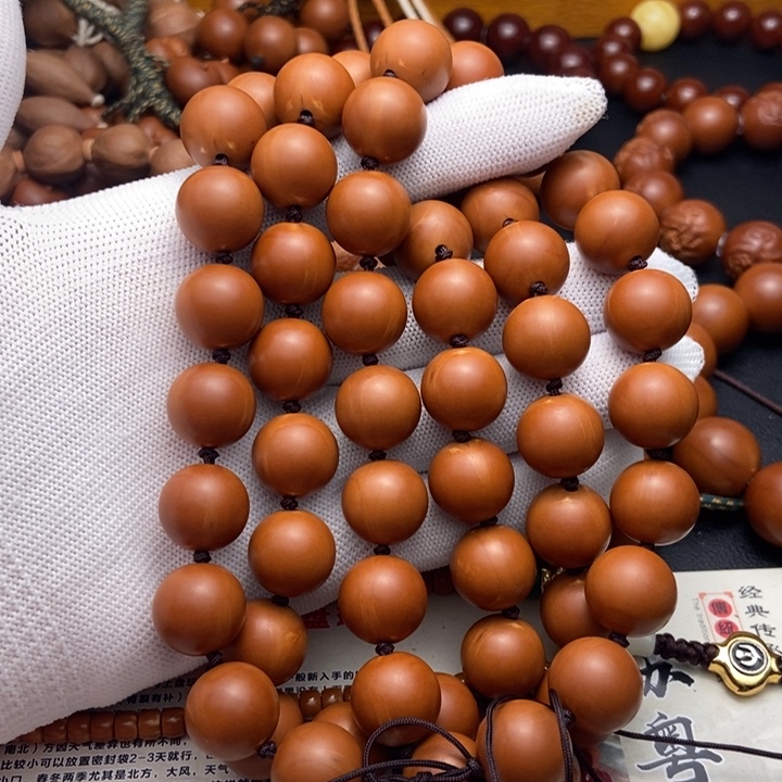 手串/手链橄榄核1.43铁核脖挂58颗