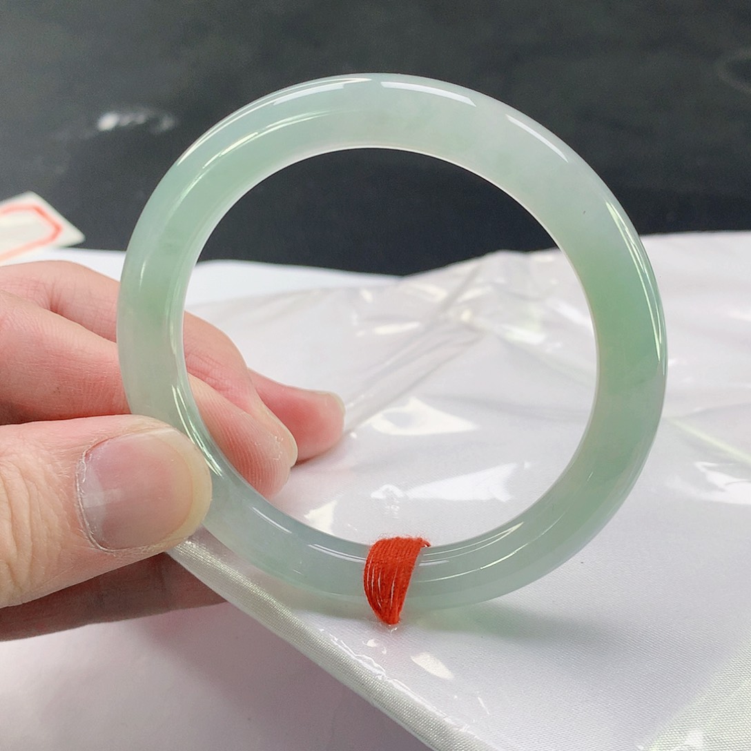 翡翠手镯未镶嵌05缅甸天然翡翠A货