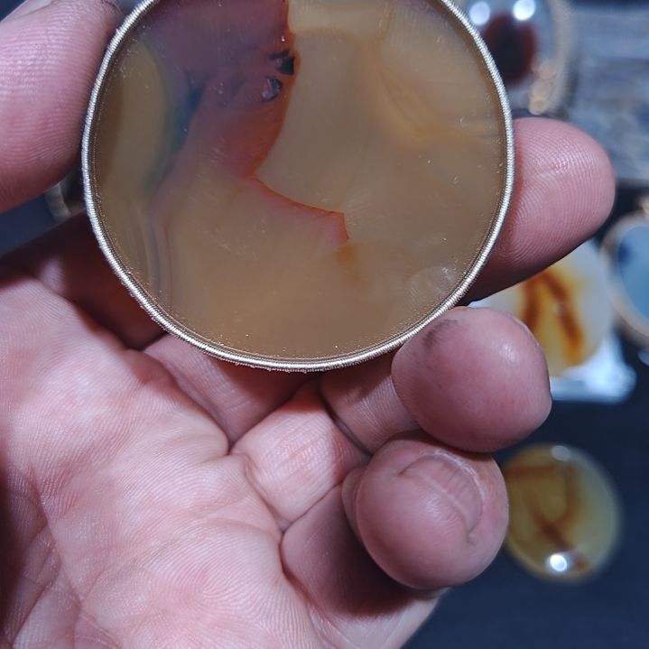 玛瑙/玉髓合金颈饰