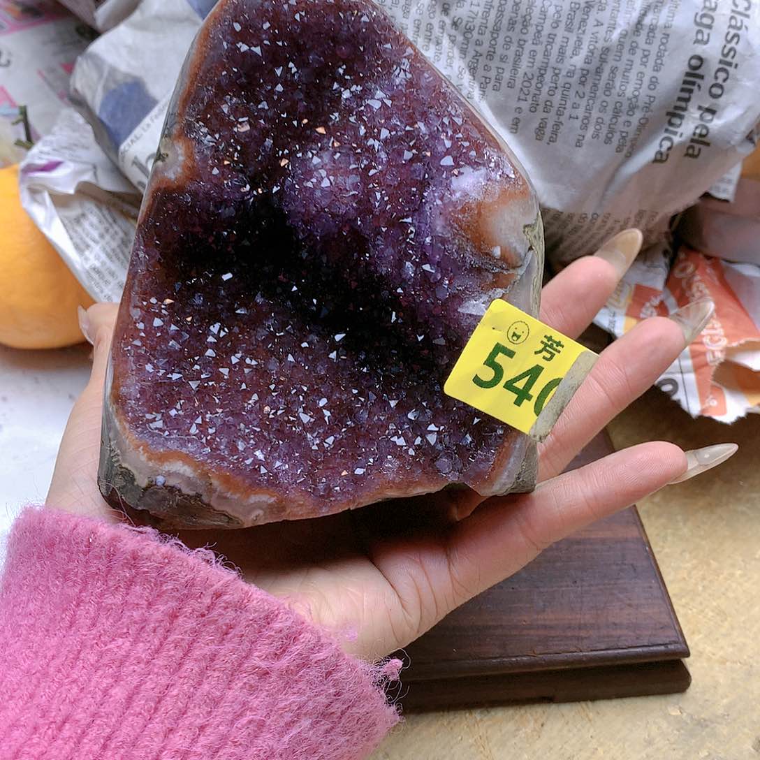 紫晶大型摆件（非配饰）未镶嵌