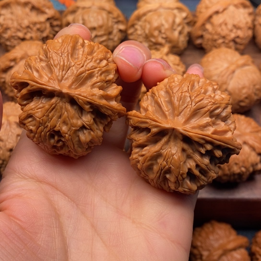 文玩核桃吊坠43全品精配苹果园