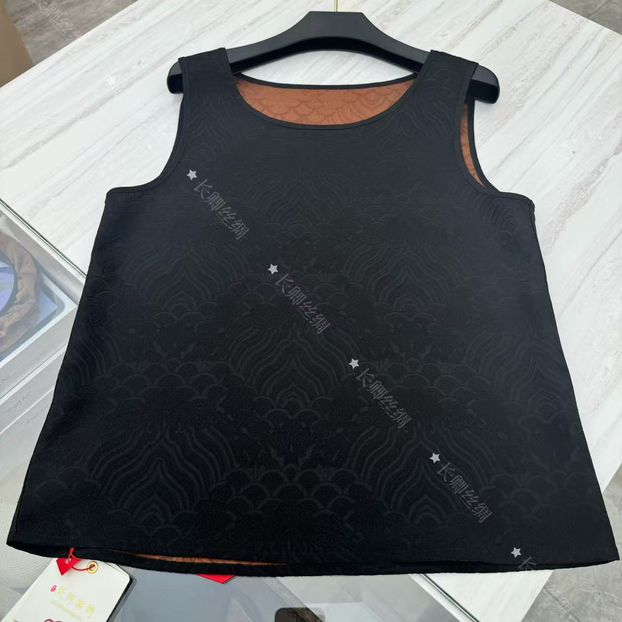 新中式复古百搭提花双面穿背心女FY5021601