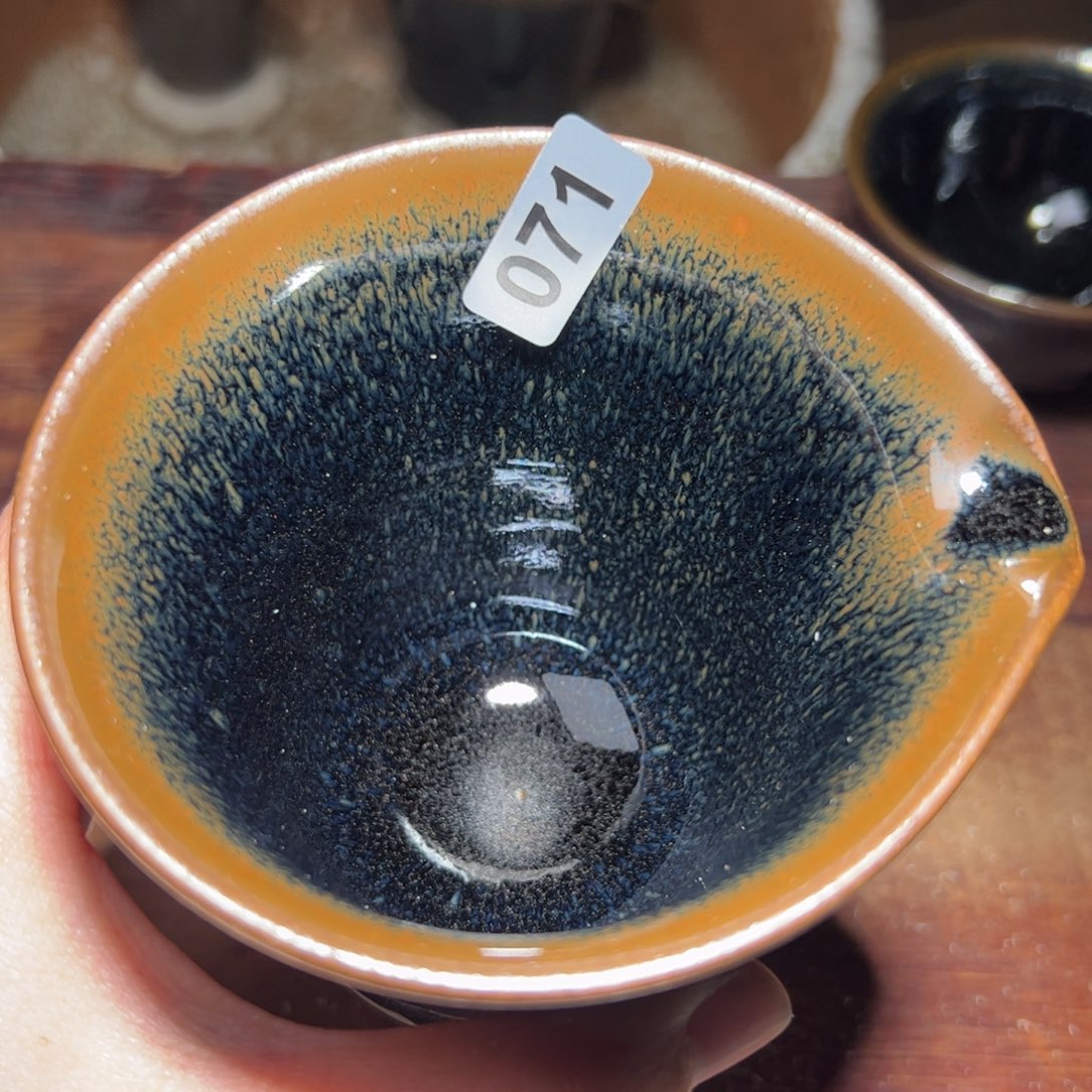 茶盏全手工原矿原釉建盏