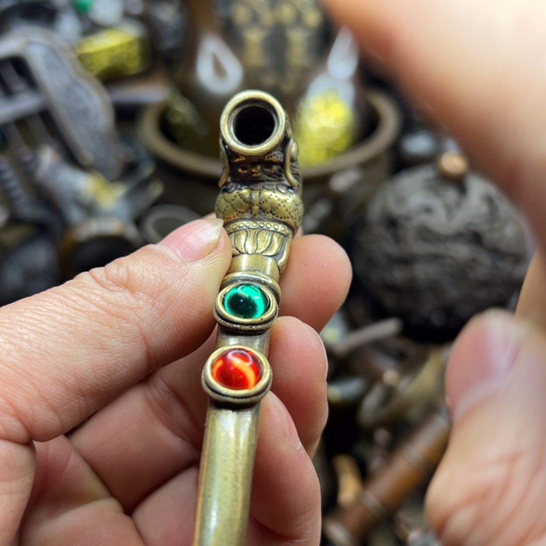 铜摆件欢迎欢迎你