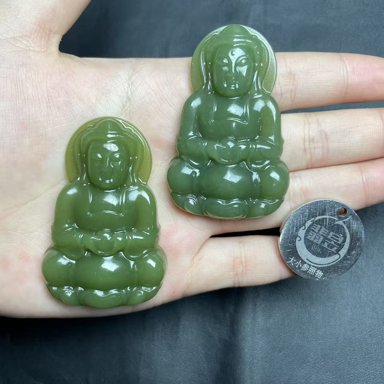 翡昱-SH40-61022-和田玉吊坠-多样性发其一