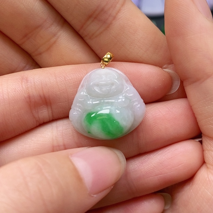 翡翠颈饰未镶嵌吊坠