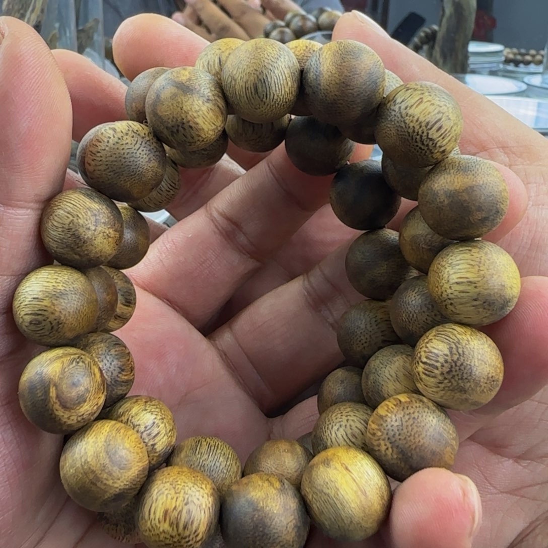 沉香手串卡1.4圆珠单圈多样性发一