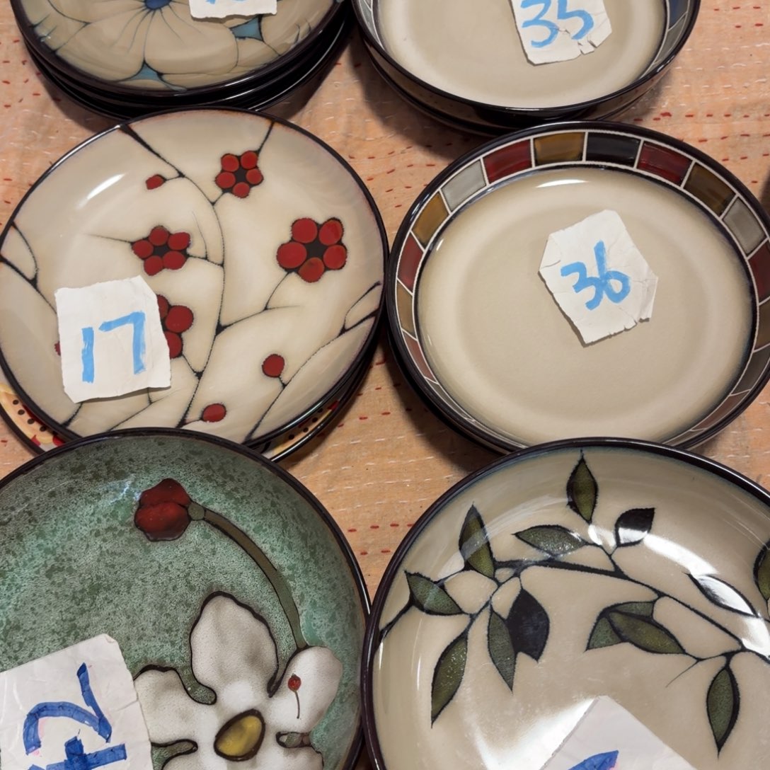 瓷片6个盘子微瑕福利价格