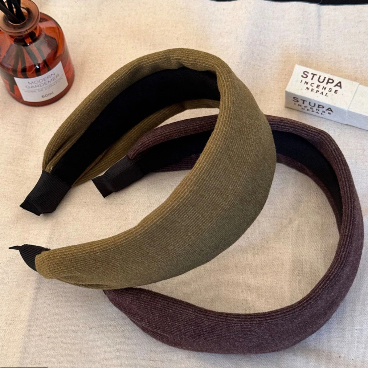 超软面料宽版显白时尚发箍