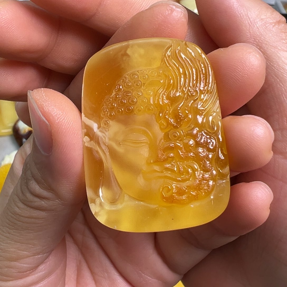 未镶嵌蜜蜡裸石蜜蜡