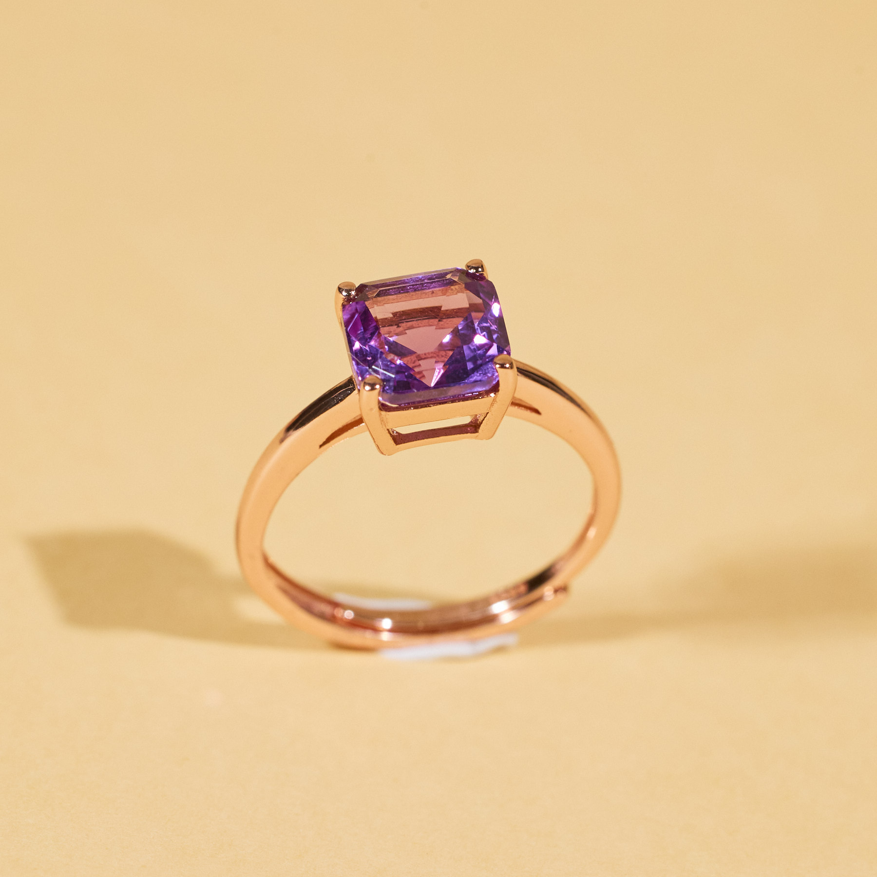 【歪歪】紫水晶戒指*S925镶嵌W3889