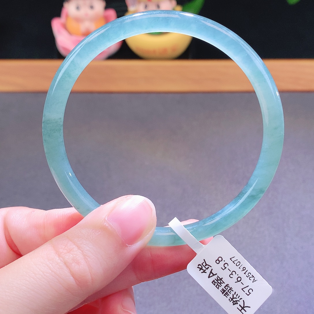 翡翠未镶嵌手镯天然翡翠