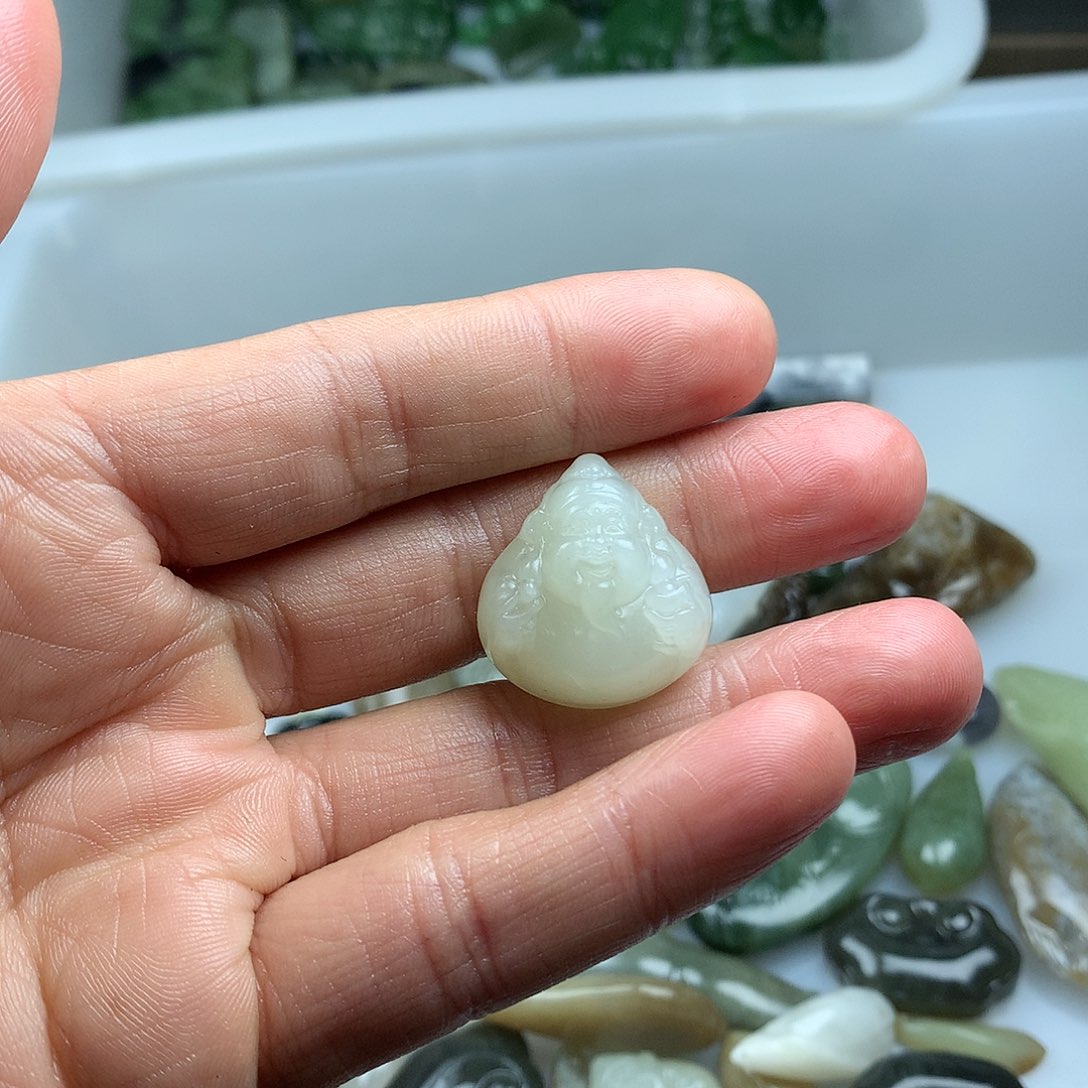 和田玉把件未镶嵌