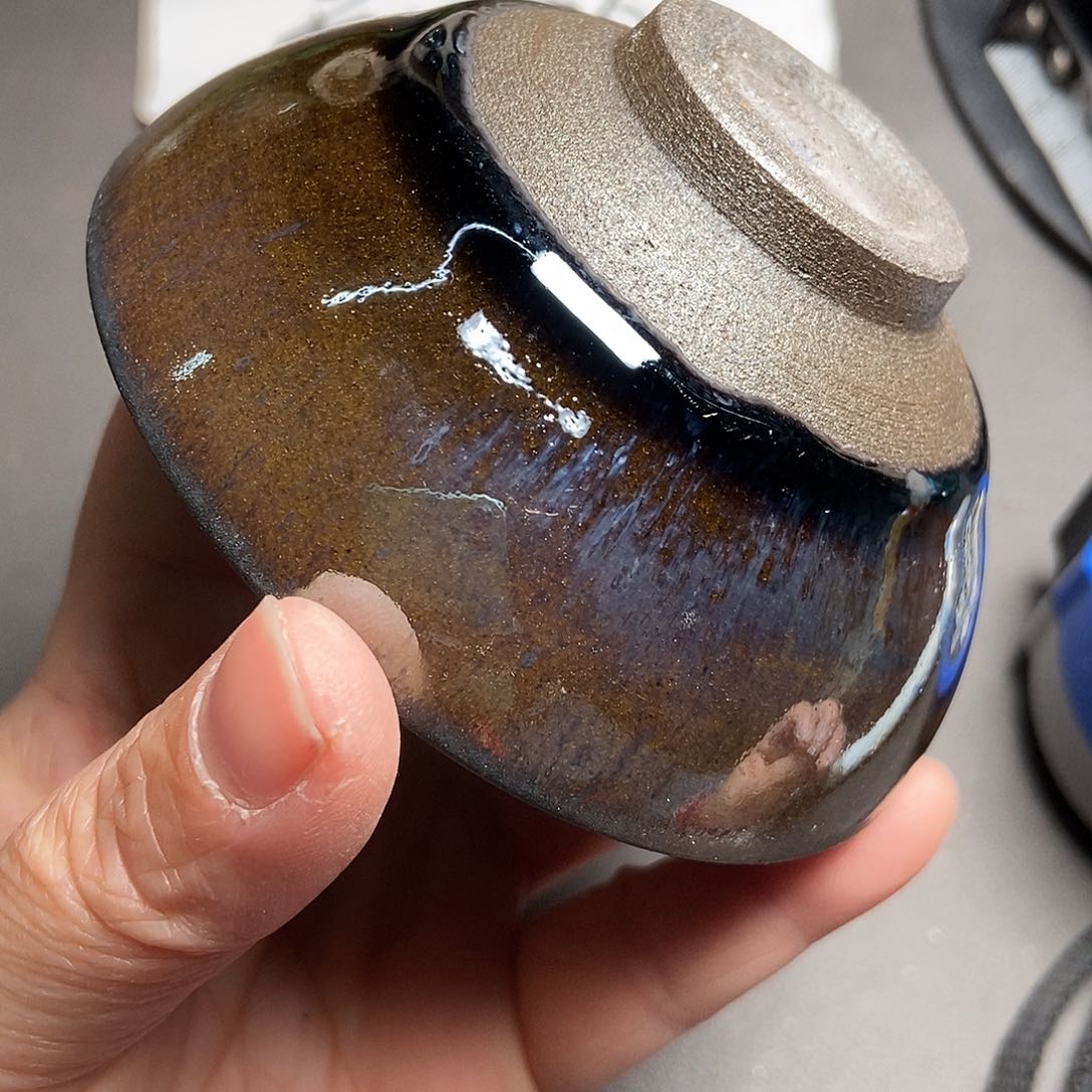 茶盏29 建窑建盏磨底微瑕
