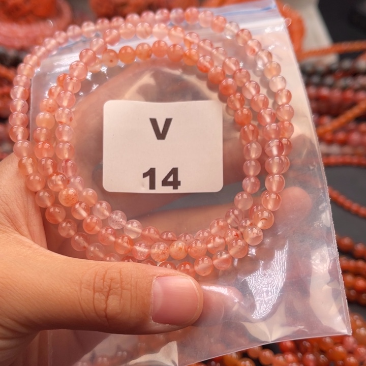 南红玛瑙未镶嵌多样性发货默认微瑕称重5mm