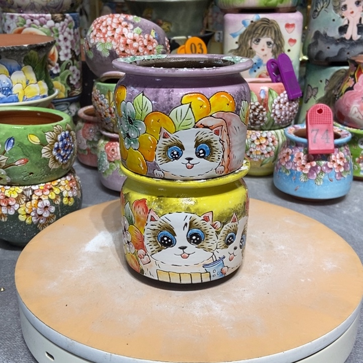 景德镇艺术手绘作品