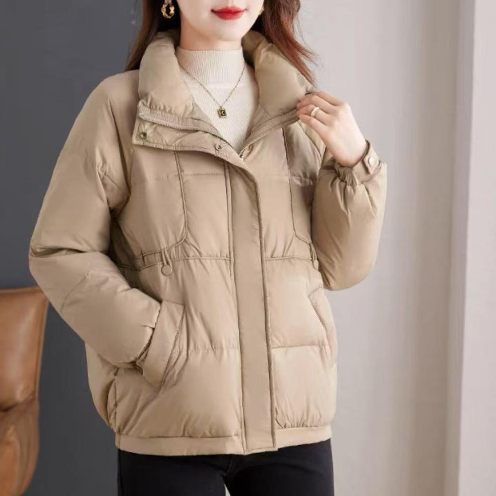 【羽绒服】索尼尔保羅冬季保暖加绒加厚款宽松外套女装5561[YYJ]