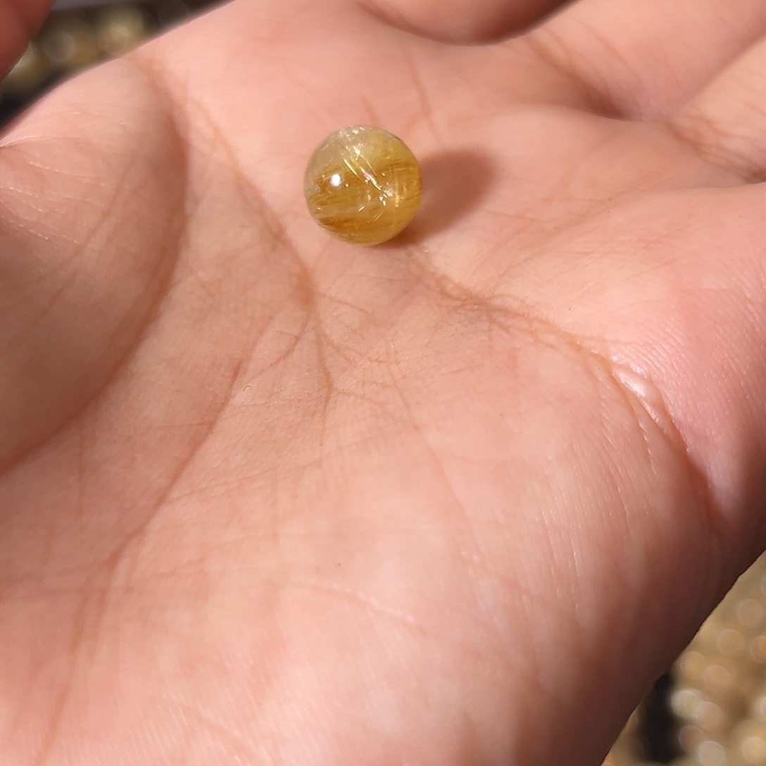 发晶未镶嵌手链天然金发晶