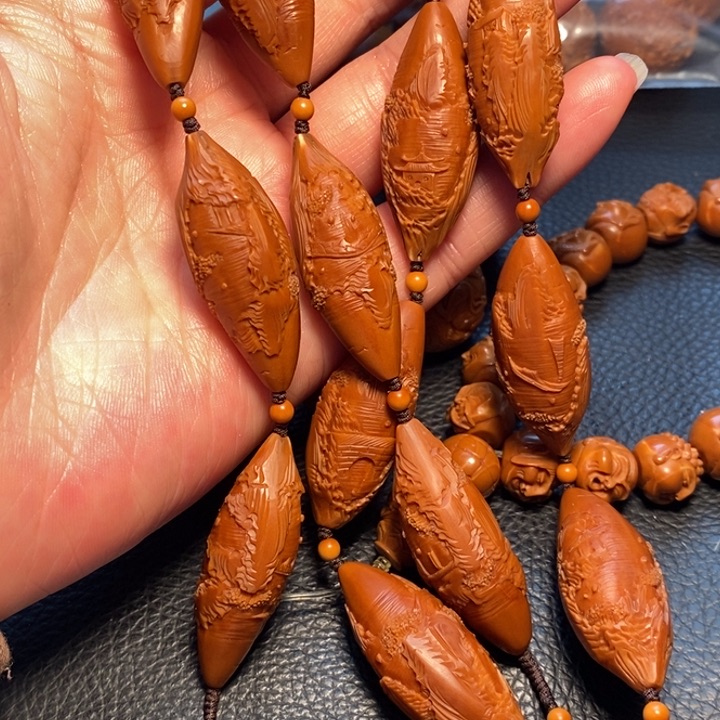 橄榄核手串/手链小**旺风景脖挂