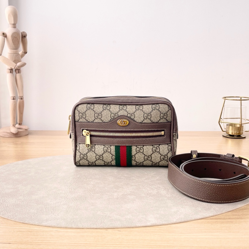 95新 GUCCI/古驰 Ophidia腰包/4893
