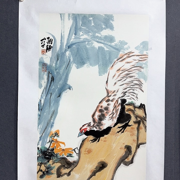 国画y****2梁老师花鸟作品