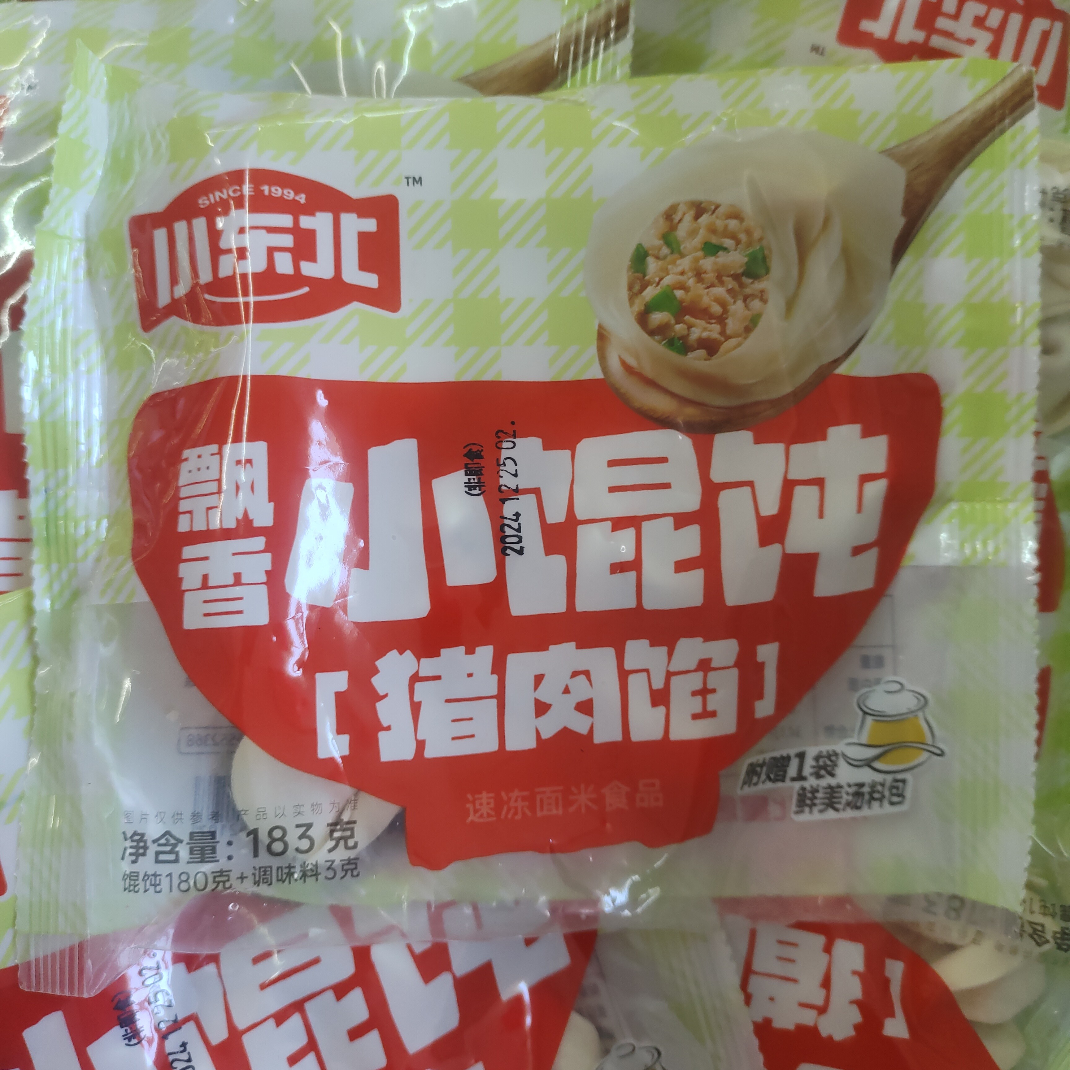 小东北馄饨183g