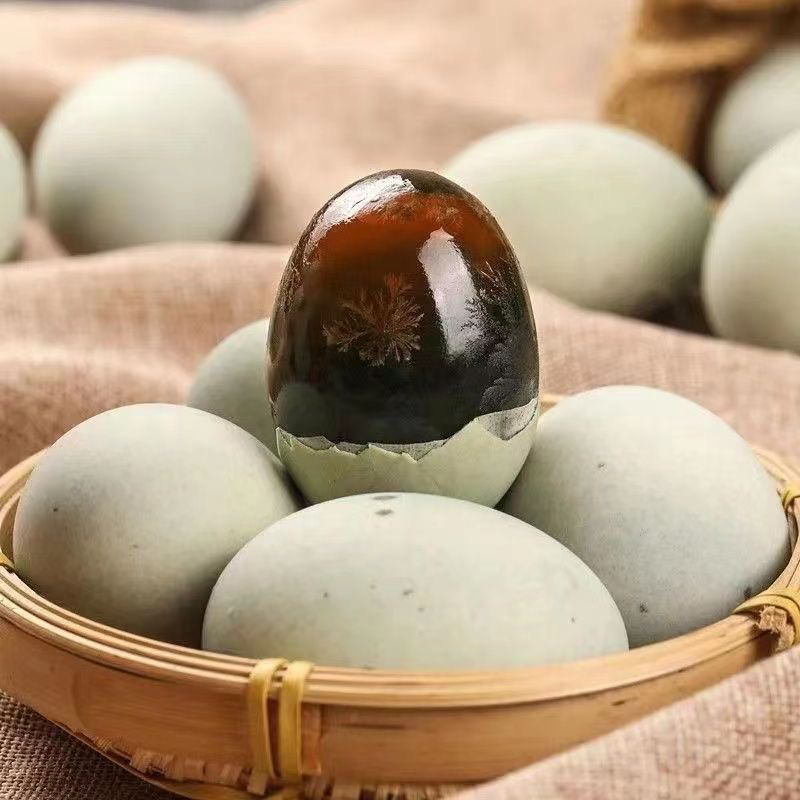 正宗皮蛋大个松花松花蛋批发新鲜鸭蛋变蛋无铅整箱即食
