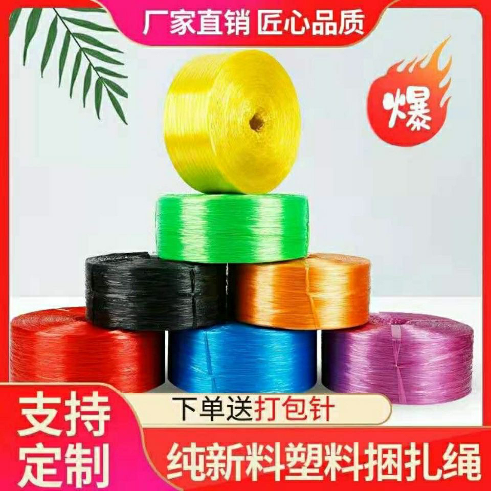全新料塑料捆扎绳打包绳捆绑绳封口绳扎口绳