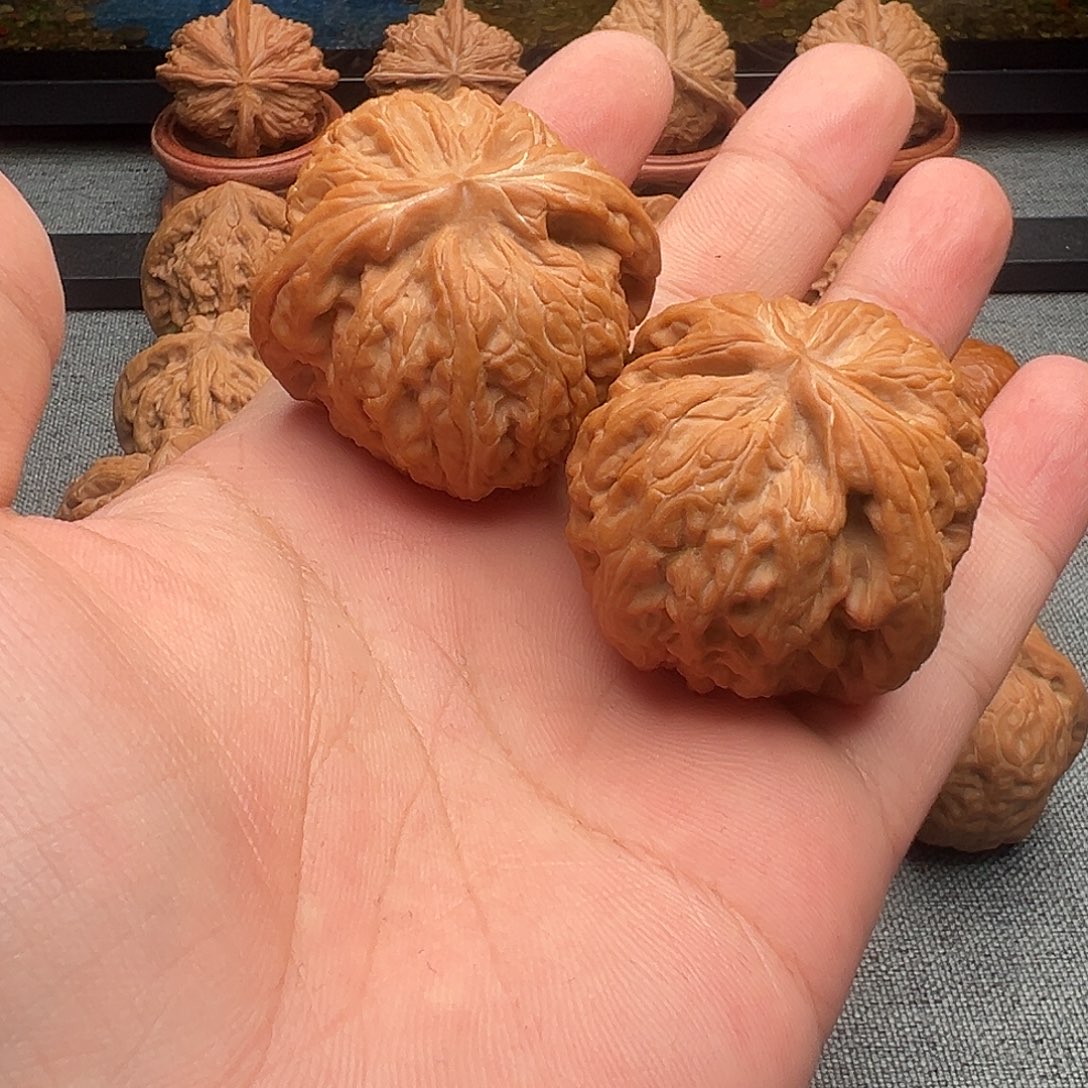 随***变文玩核桃吊坠红锦鲤45尺寸LY-123