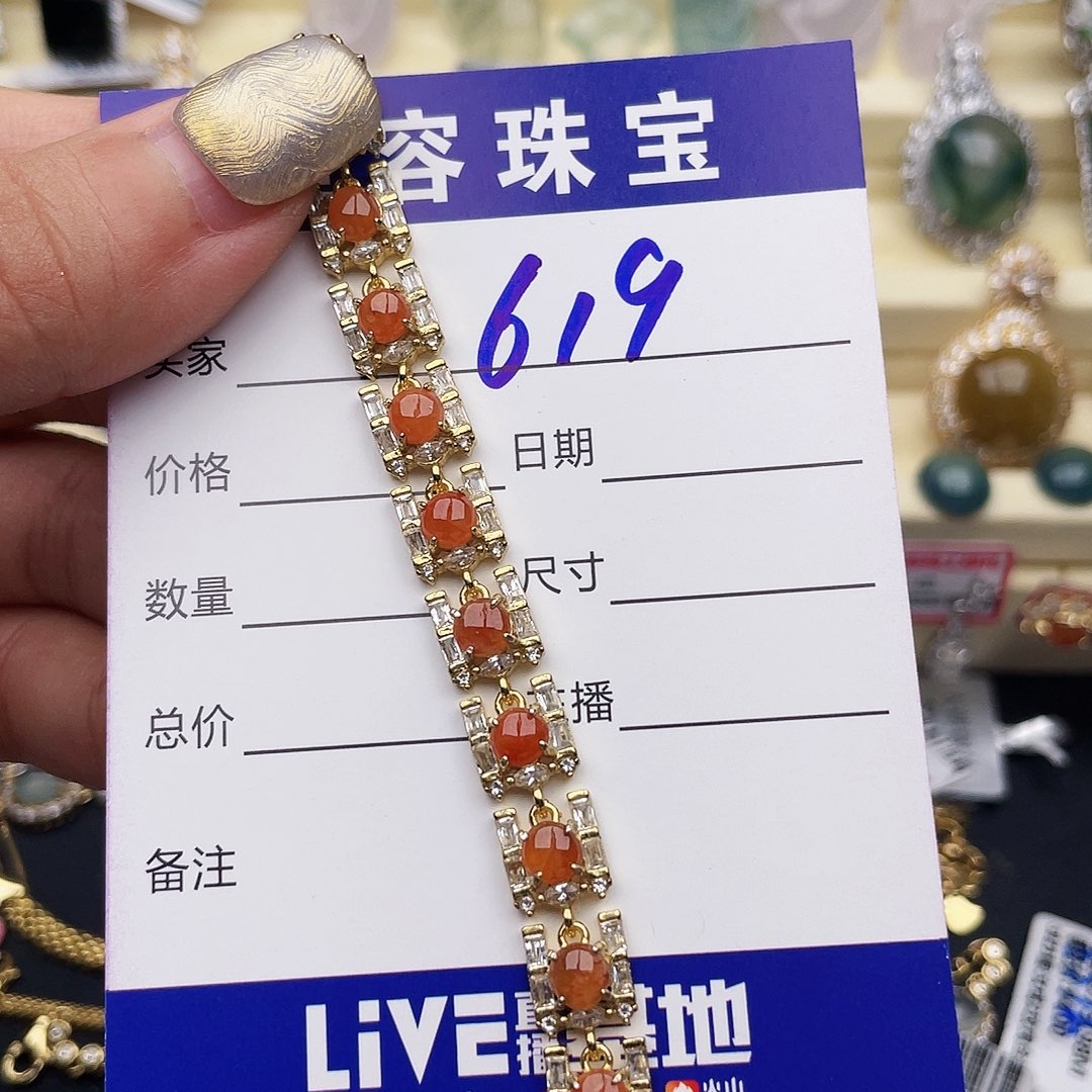 西***子翡翠戒指18K金镶嵌