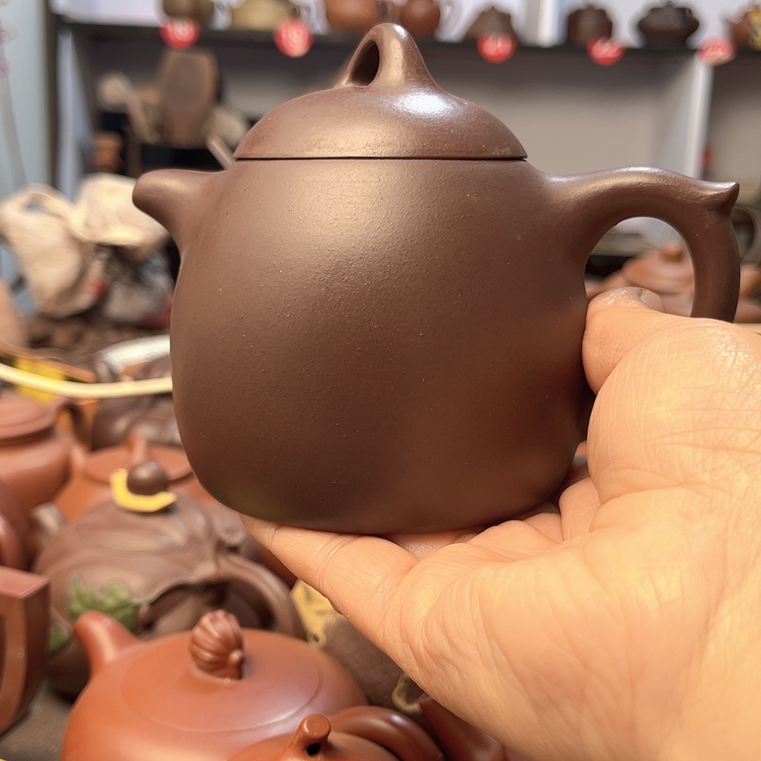 茶壶紫砂全手工制作