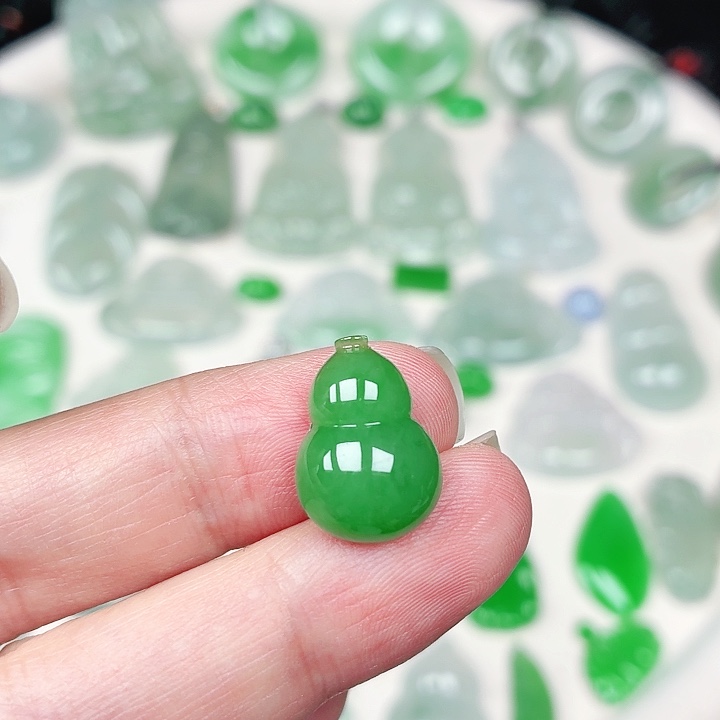 翡翠裸石缅甸天然A货翡翠