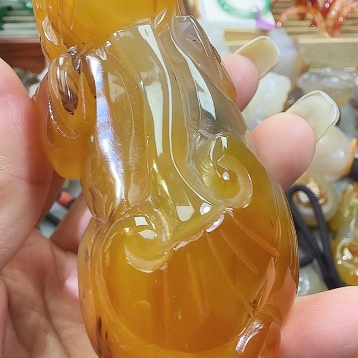 玛瑙/玉髓合金摆件