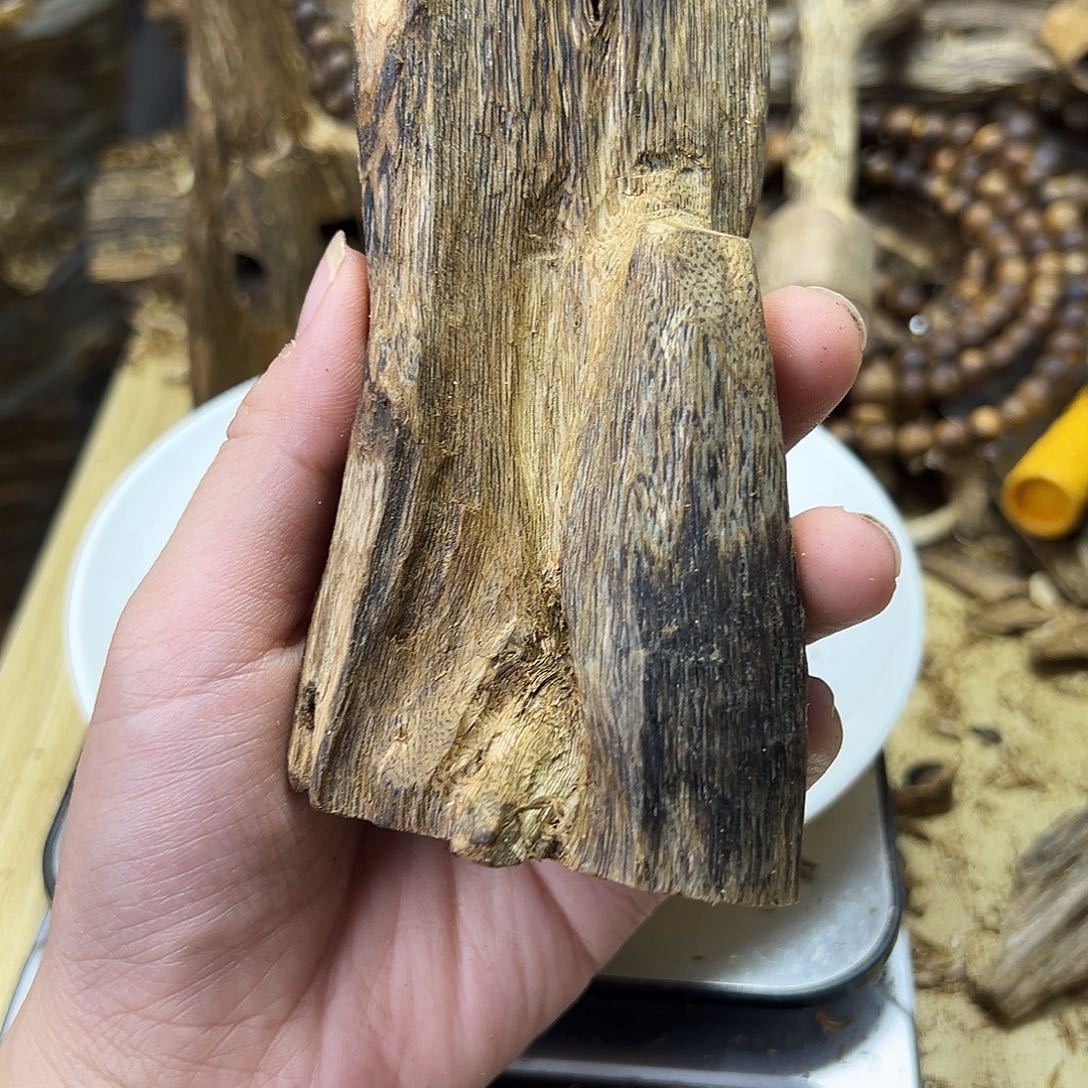 木绿奇楠虫漏66克