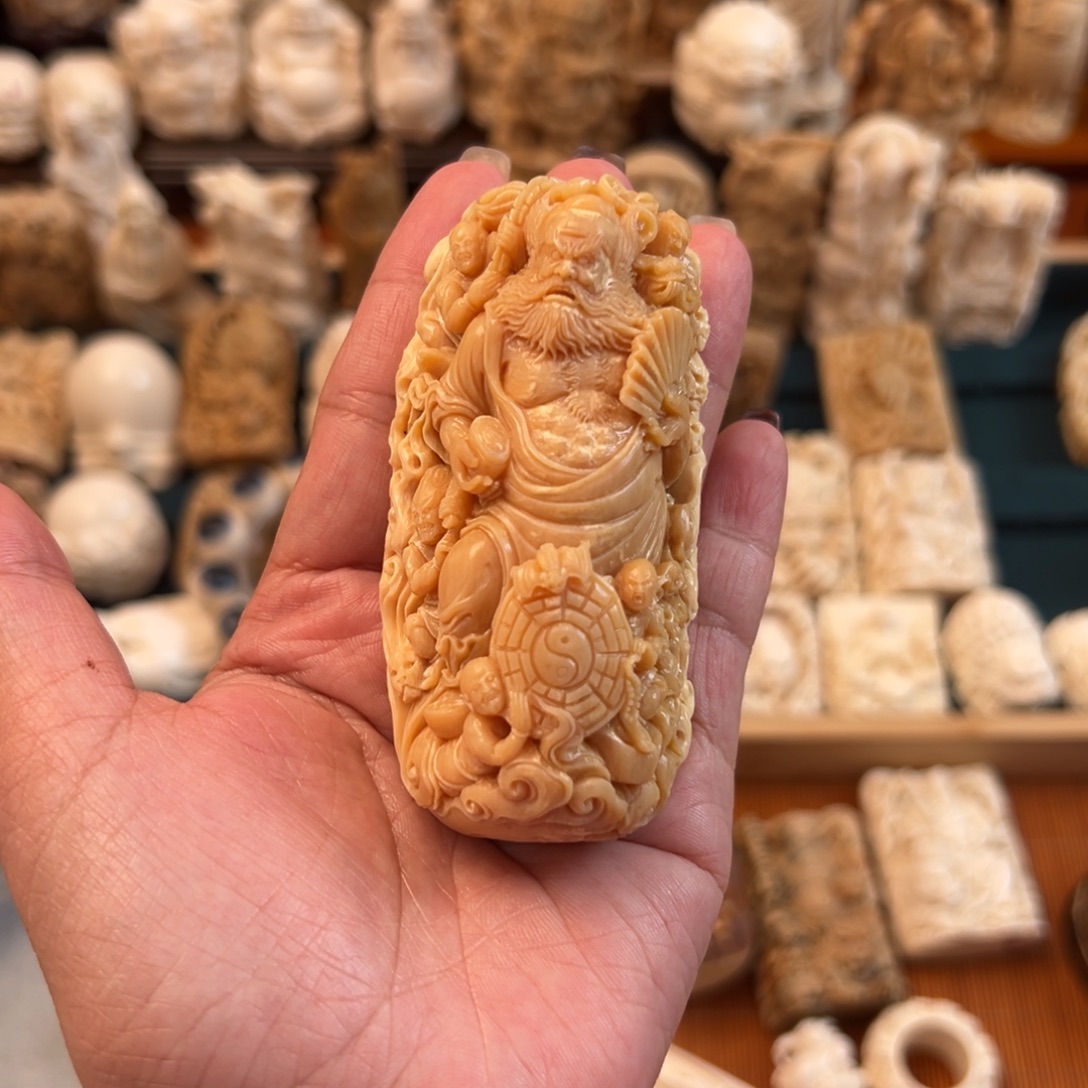 老***张猛犸象牙手串/手链/手镯