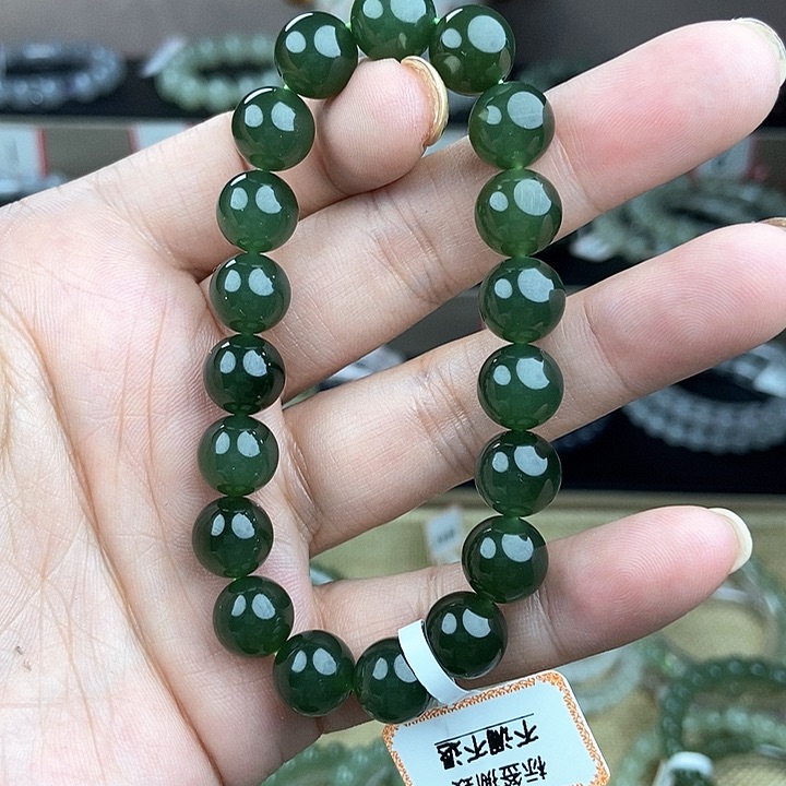 和田玉手串未镶嵌