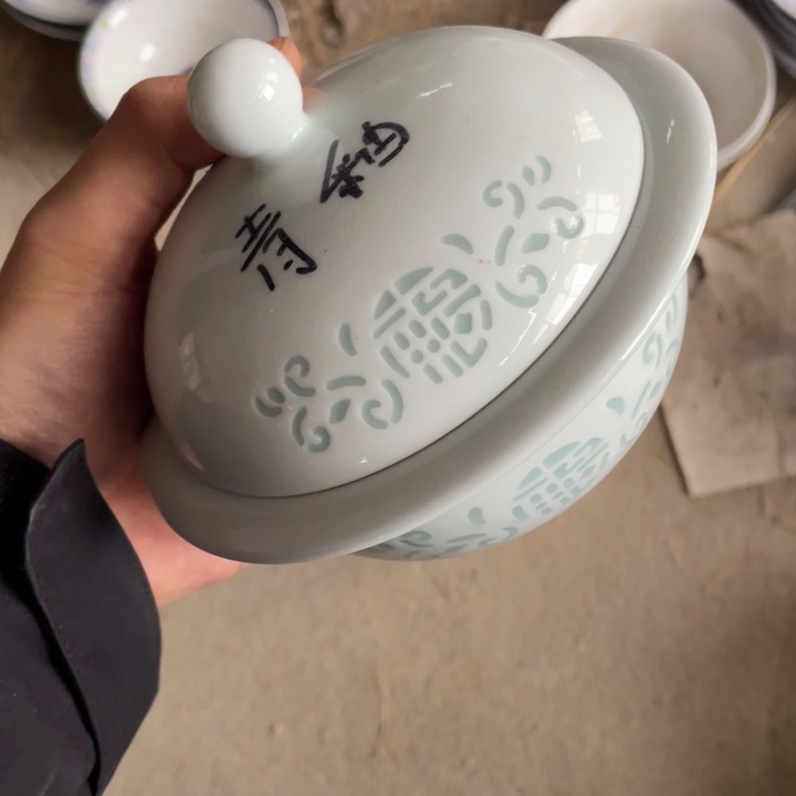 瓷碗景德镇高温细白瓷餐具