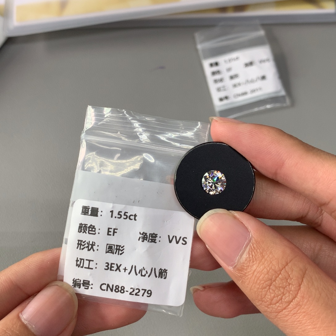 实验室培育钻石裸石未镶嵌