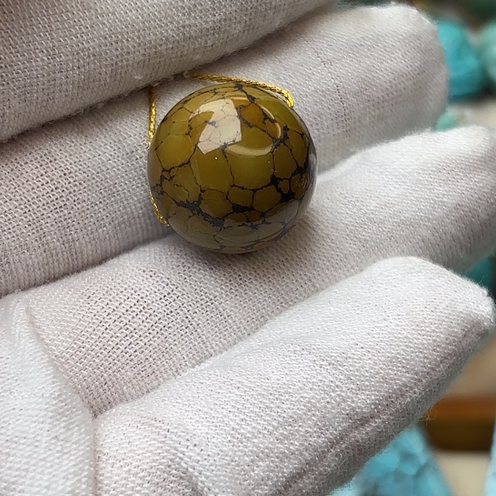 绿松石未镶嵌颈饰18.4mm