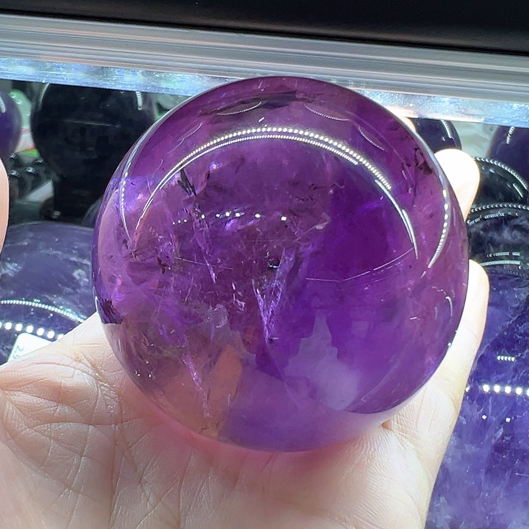 水晶水晶球摆件未镶嵌