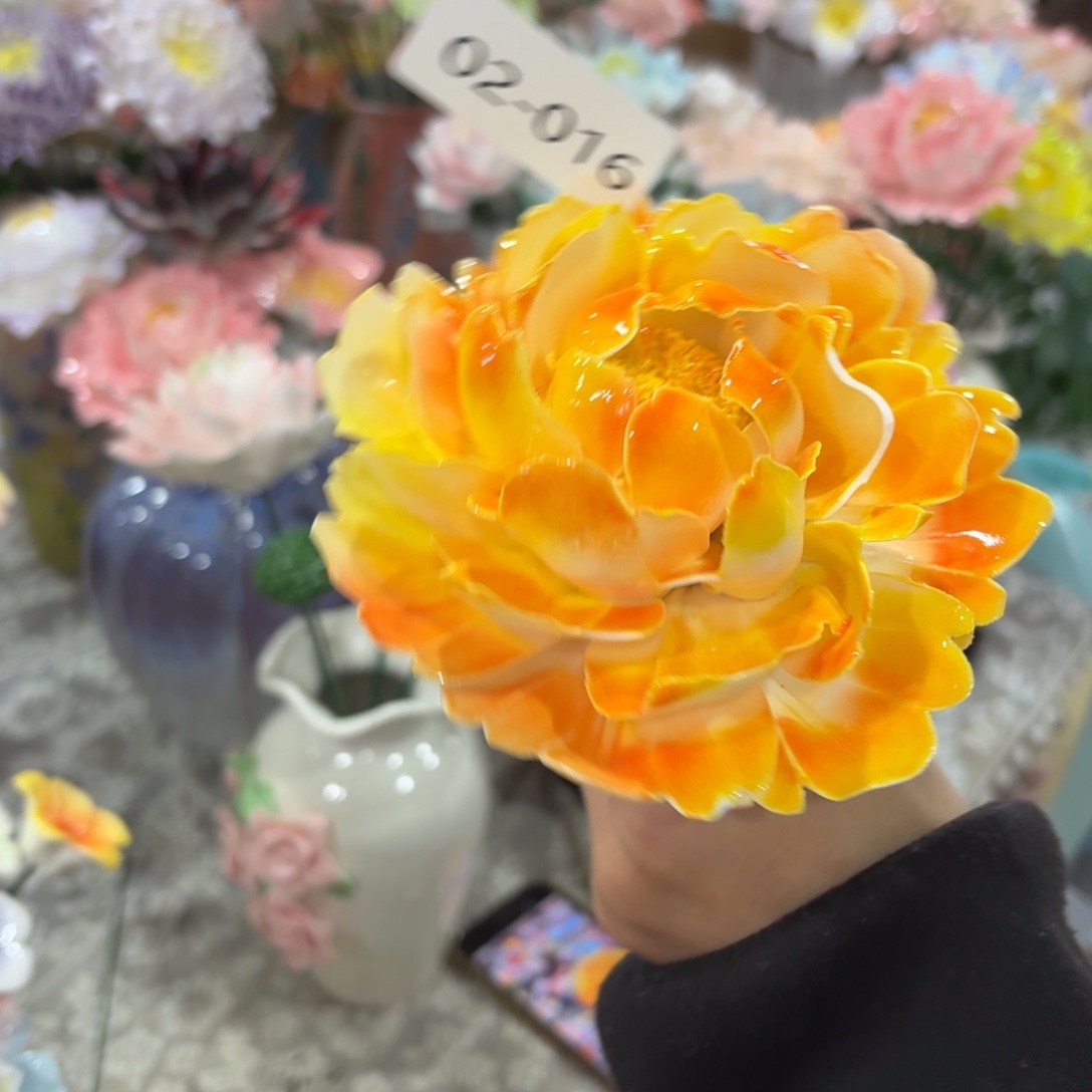 瑕疵216 陶瓷花拍满20元发货，爱退款拉黑