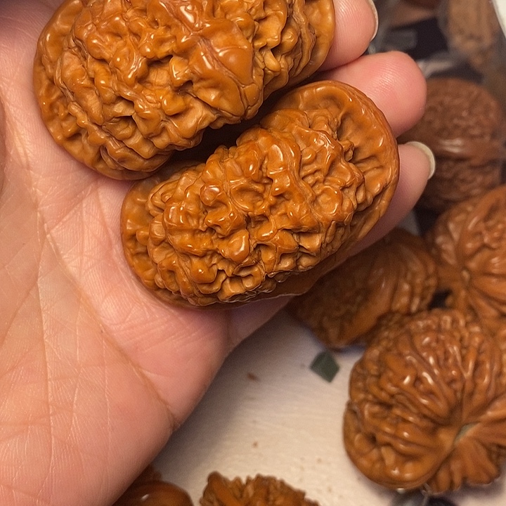 庆***吉把件文玩核桃官52