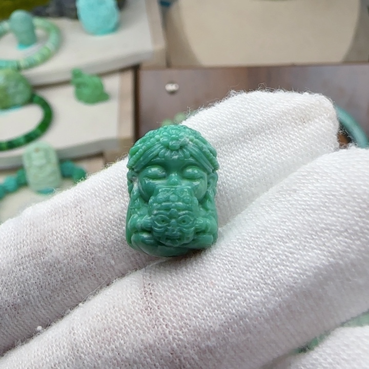 绿松石未镶嵌绿松石T金***麦