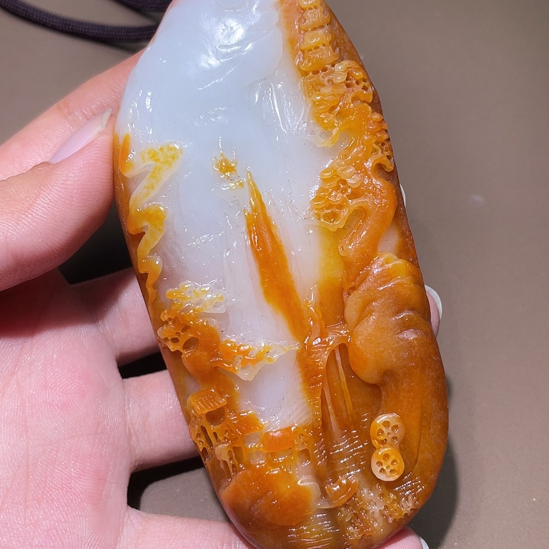 和田玉挂件未镶嵌Y