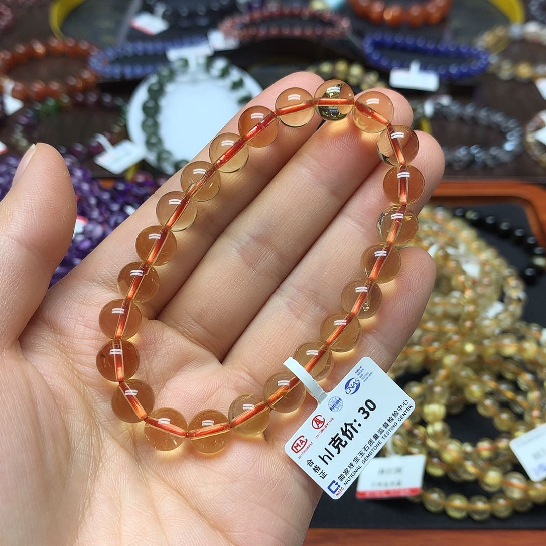 水晶手串未镶嵌s**g手链