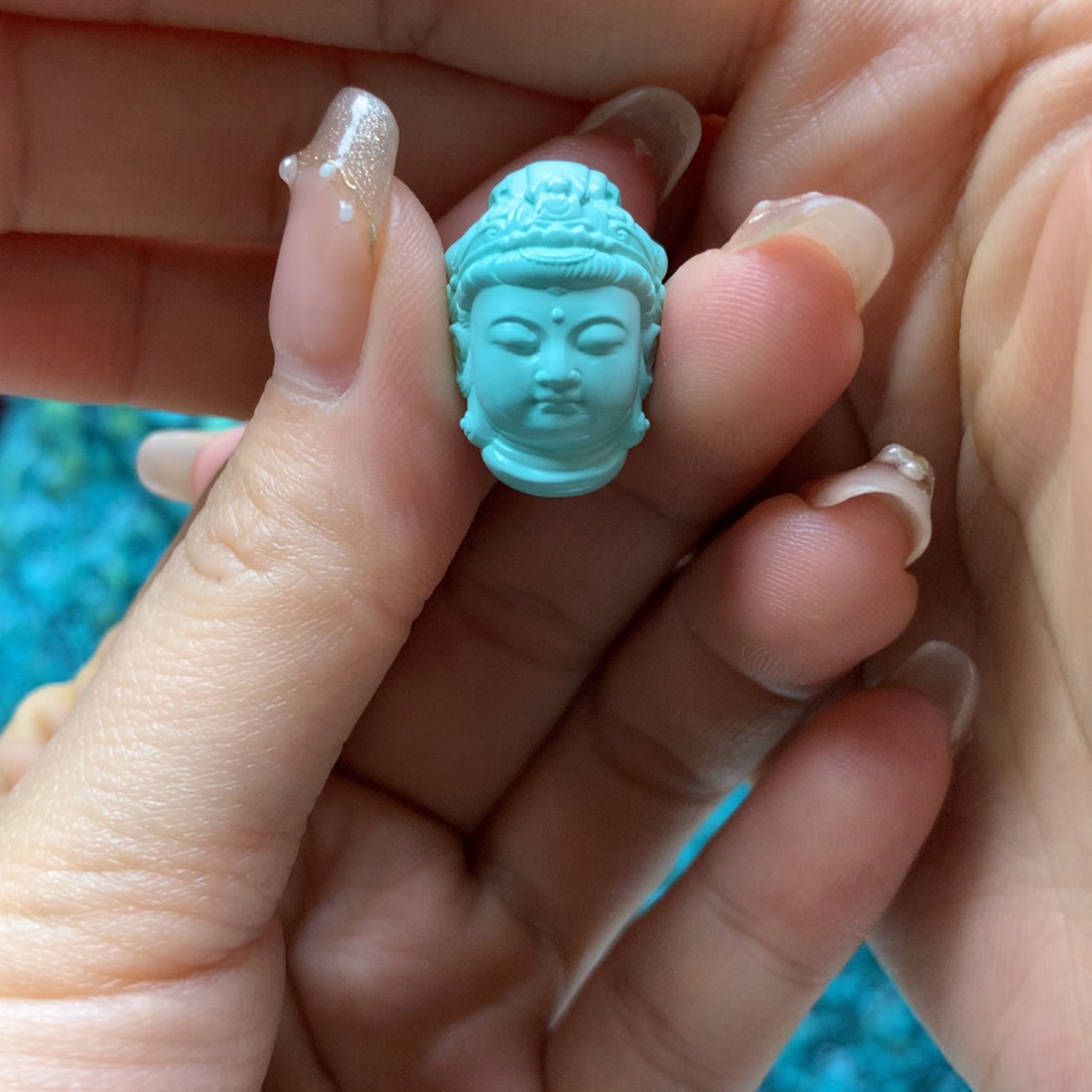 绿松石配饰未镶嵌ღ****