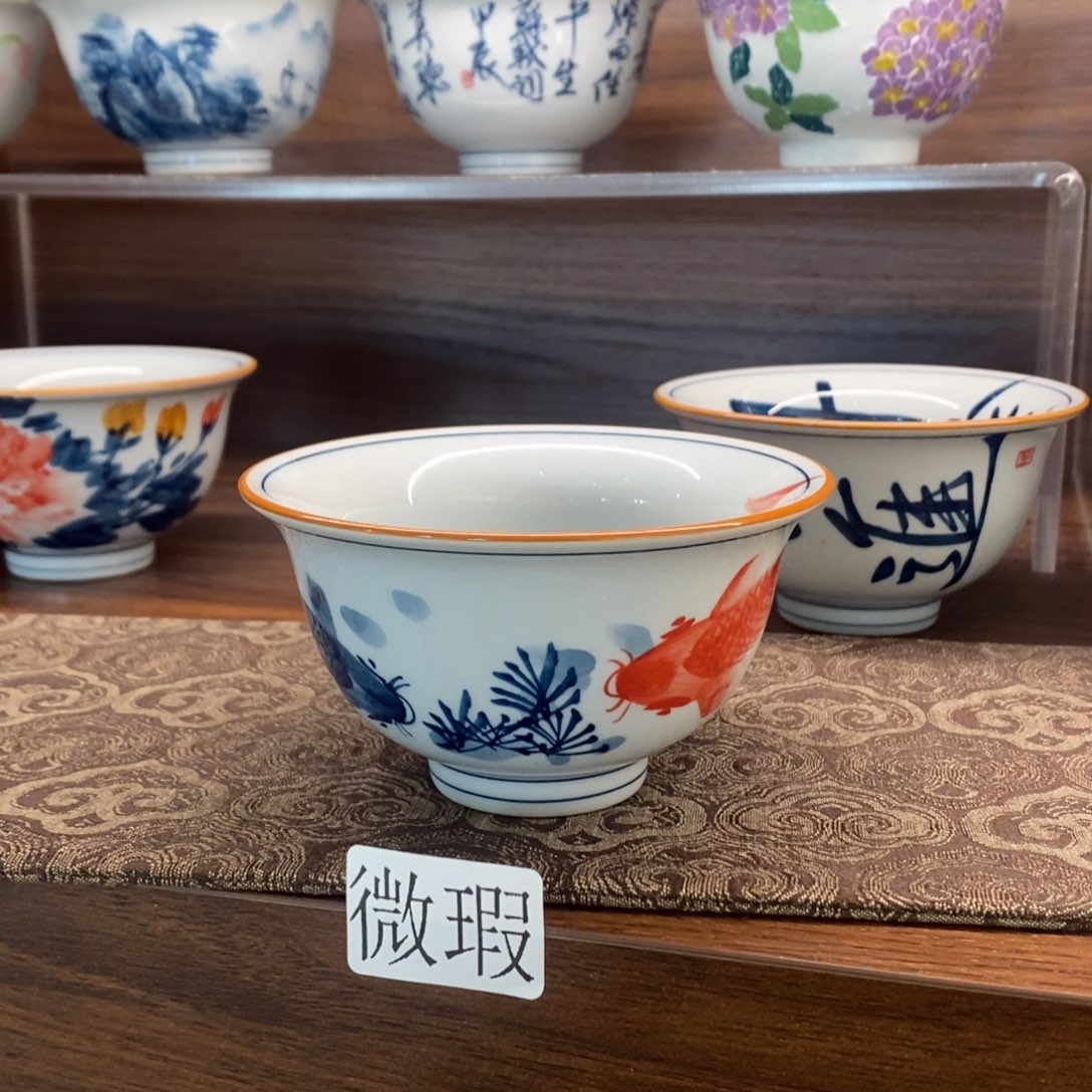 釉下彩手工绘制手工绘制