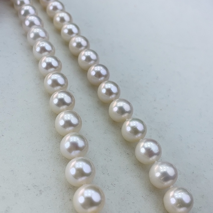 淡水珍珠颈饰银S925镶嵌10➕极光炫彩